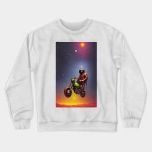 Motorbike Wormhole Crewneck Sweatshirt